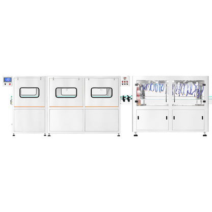 Pristine Surfaces: ZONESUN ZS-WBL3000 Automatic Bottle Washing & Air-Knife Drying Production Line