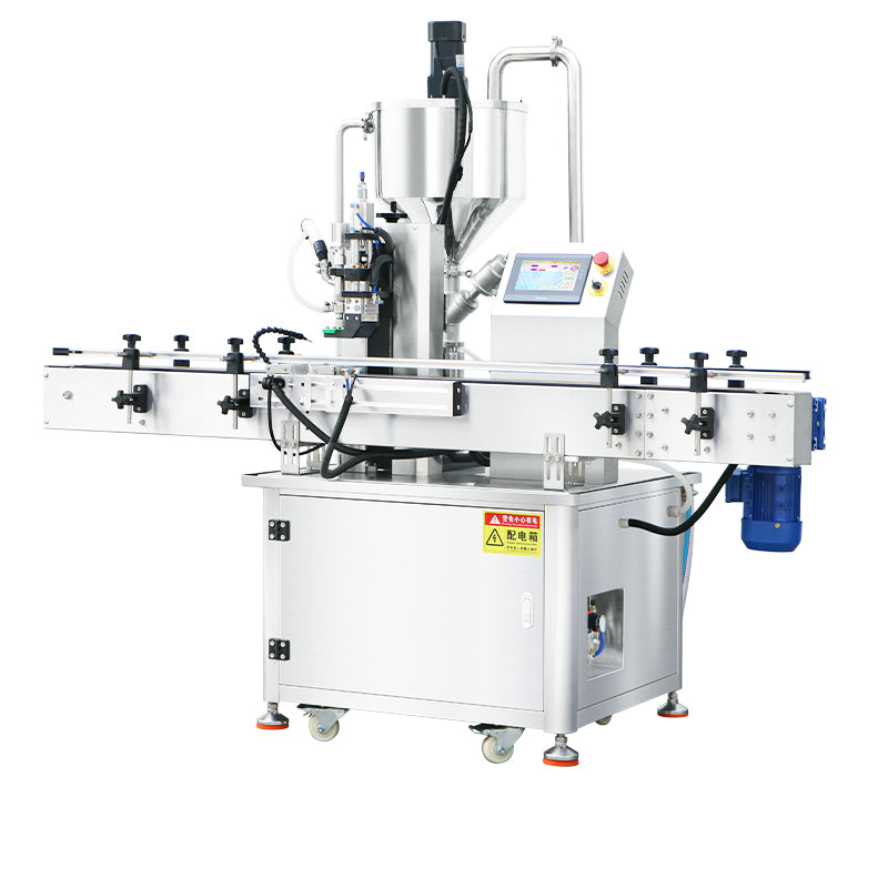 ZONESUN ZS-WCHJ1C Automatic Wax Petroleum Jelly Paste Filler with Heater and Mixer
