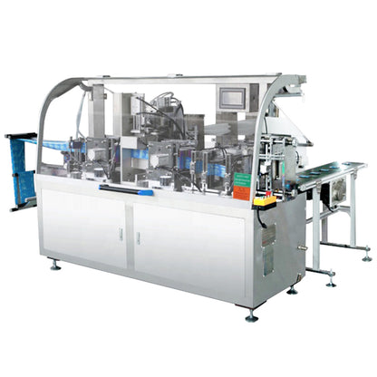 ZONESUN ZS-WZP4 Automatic 4 Side Seal Disposable Wipes Packing Machine For Sachet Wet Wipes