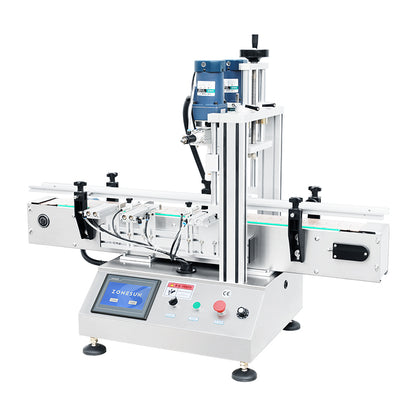 ZONESUN ZS-XG1860 Automatic Desktop Capping Machine for Spray, Dropper, and Round Bottles