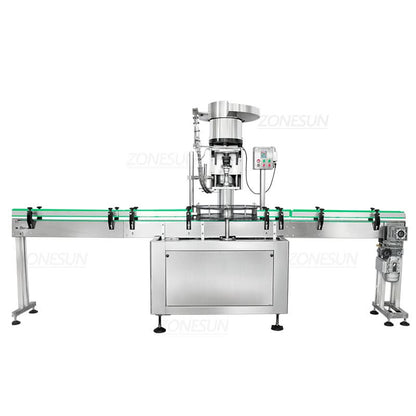 ZONESUN ZS-XG440E Automatic Crown Cap Capping Machine for Beer & Beverage Bottles