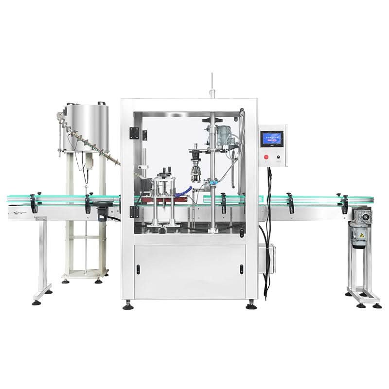 ZONESUN ZS-XG440Z Automatic ROPP Capper Pilfer Proof Capping Machine for Wine & Beverage Bottles