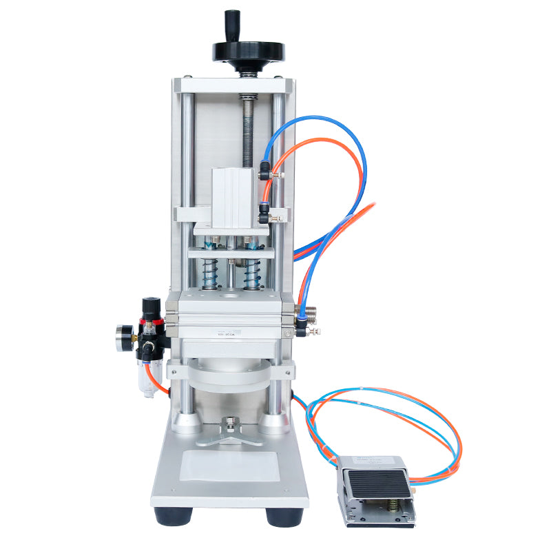 ZONESUN ZS-XG450D Semi Automatic Desktop Glass Jar Bottle Twist Off Capping Machine