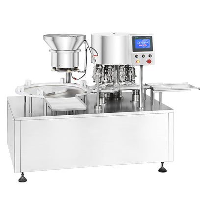 ZONESUN ZS-YG100 Rotary Vial Crimping Machine | Automatic Flip-Off Cap Sealer for Pharma & Labs