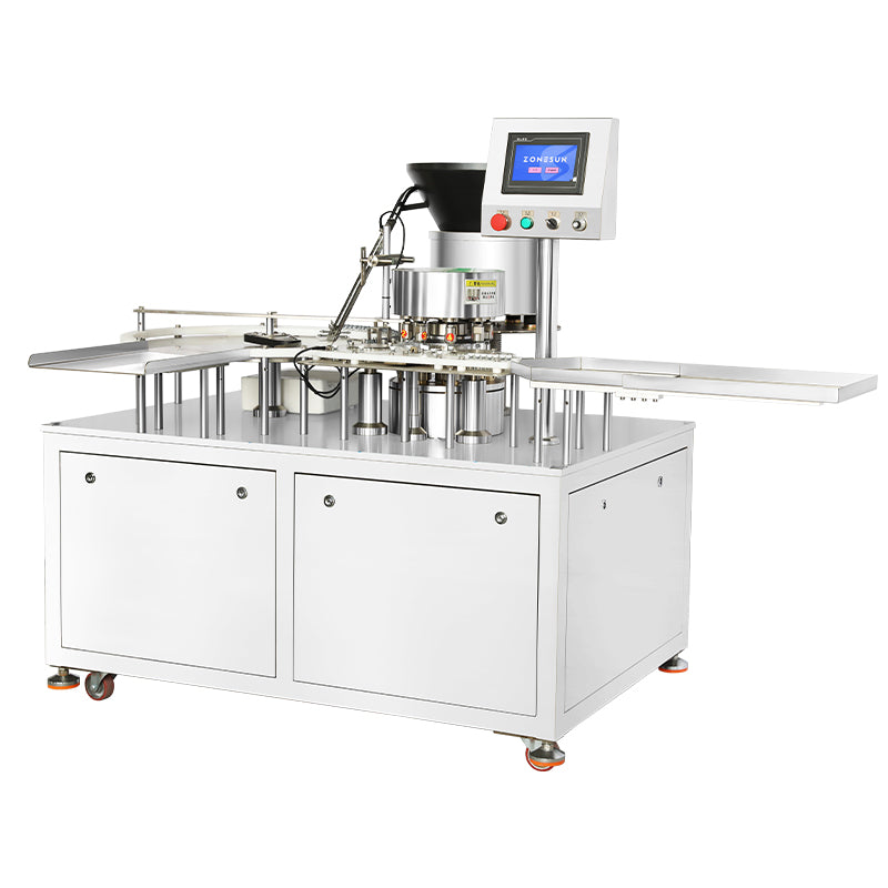 ZONESUN ZS-YG300 Automatic High-Speed Vial Capping Machine Pharmaceutical Lab Bottle Crimper