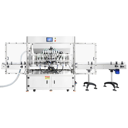 ZONESUN ZS-YT8T-8PX Automatic 8-Head Servo Piston Paste Filling Machine for  Pastes and Viscous Liquid