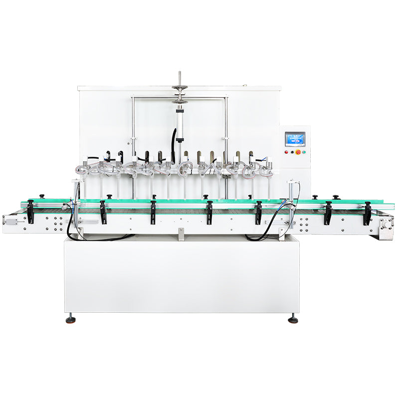 ZONESUN ZS-YTCR12A 12-Head Automatic Gravity Filling Machine for Corrosive Liquids