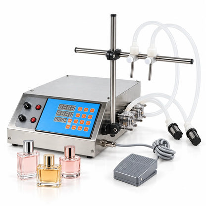 ZONESUN ZS-YTPP2T 2 Nozzles Peristaltic Pump Liquid Filling Machine For Essential Oil