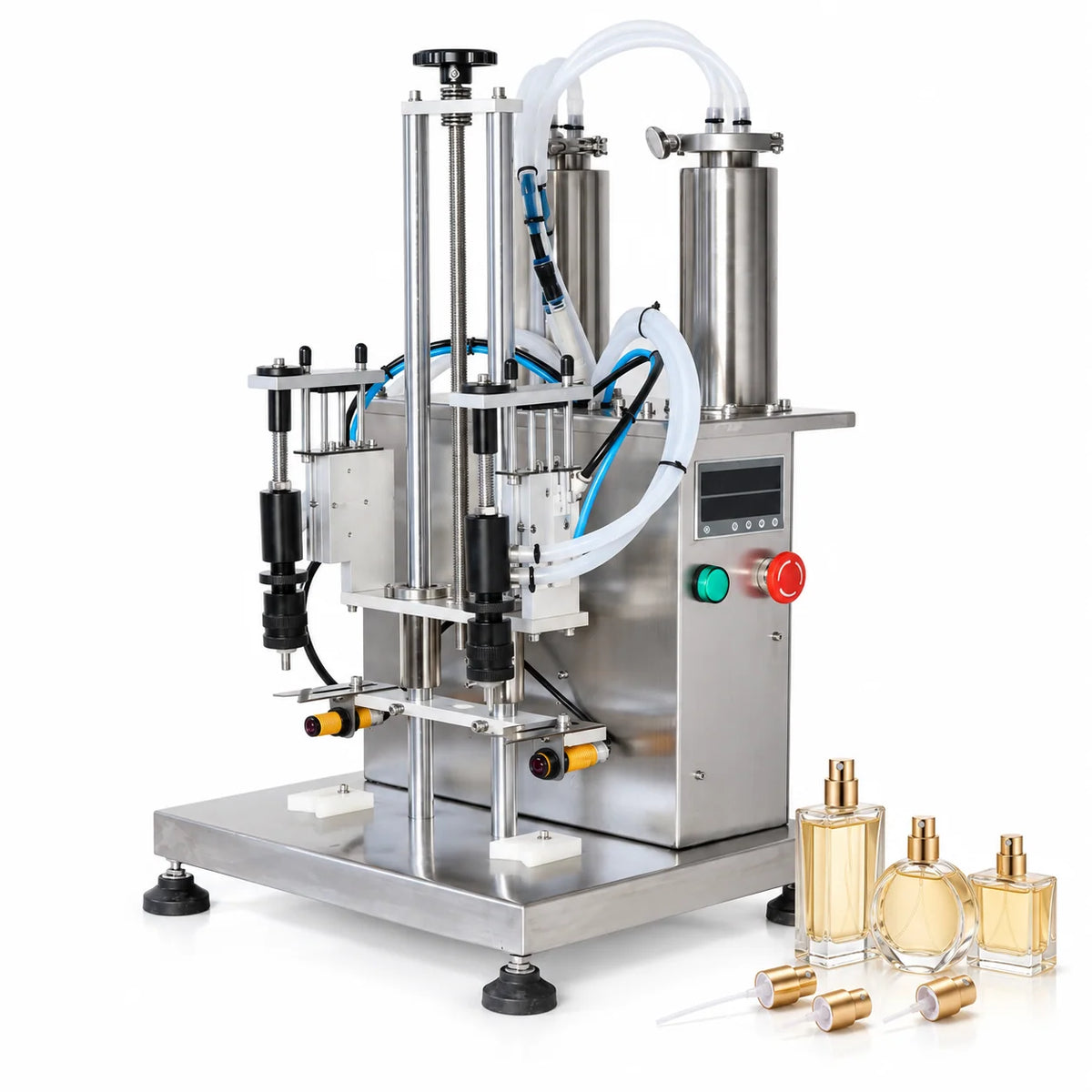 ZONESUN ZS-YTZL500S Pneumatic Vacuum Single Nozzle Perfume Liquid Filling Machine