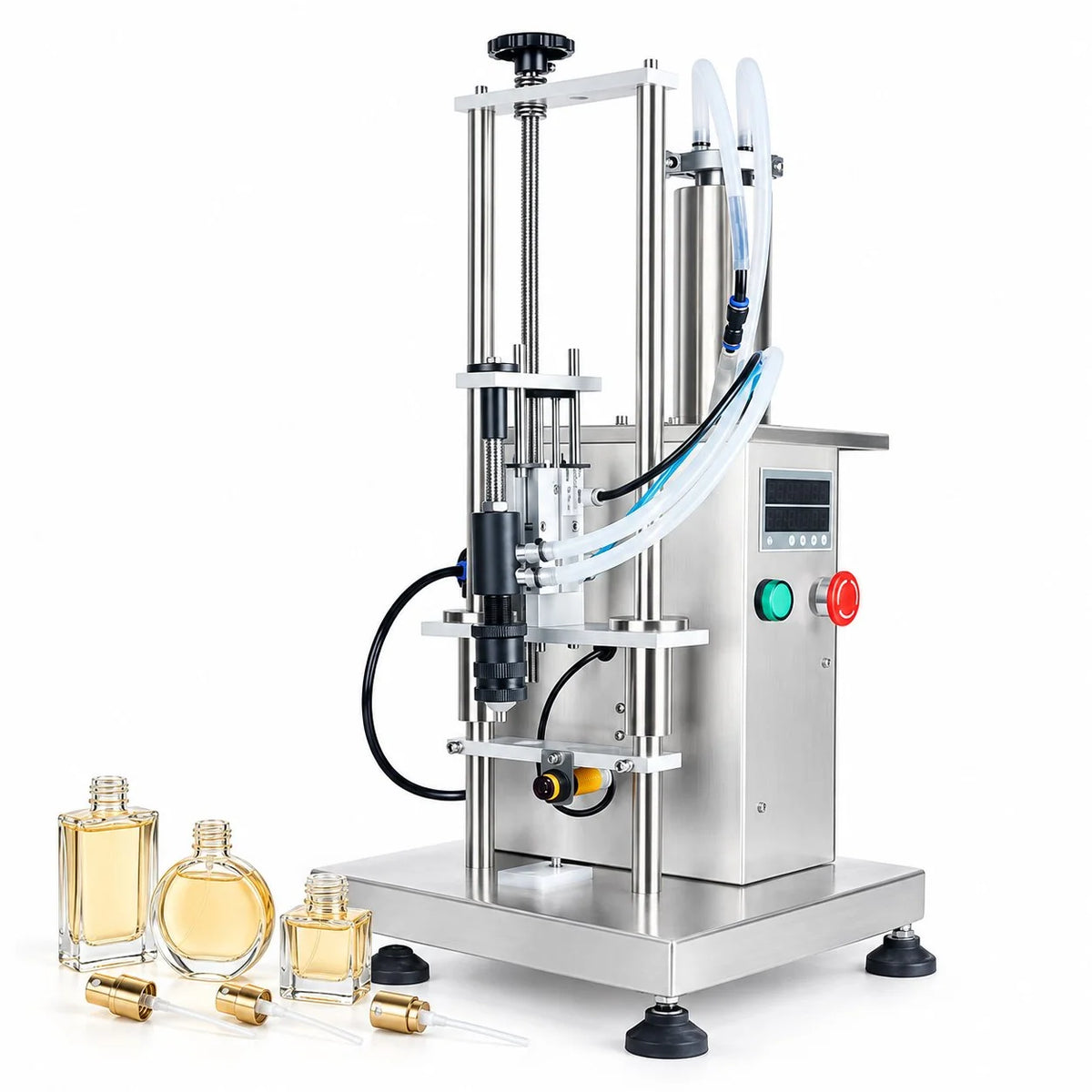 ZONESUN ZS-YTZL500S Pneumatic Vacuum Single Nozzle Perfume Liquid Filling Machine