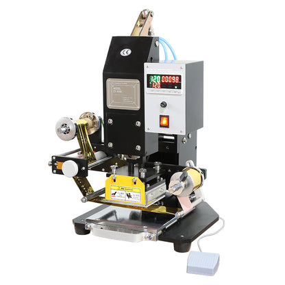 ZONESUN ZY-819K2 Hot Foil Stamping Machine for Leather, Paper, Plastic, and Wood Printing