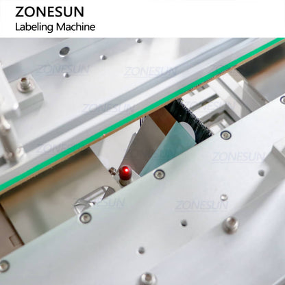ZONESUN ZS-TB822Y Automatic Front Side & Bottom Side Labeling Machine For Cans Bottle