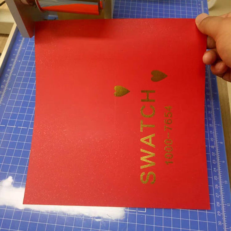 ZONESUN 64mm Width Hot Stamping Foil Roll Heat Transfer Foil Paper