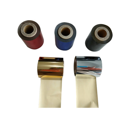 ZONESUN 64mm Width Hot Stamping Foil Roll Heat Transfer Foil Paper