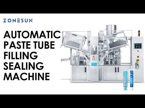 ZONESUN ZS-FS160 Automatic Plastic and AluminiumTube Filling & Sealing Machine for Paste Products