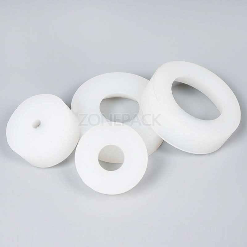 Silicone Chuck for ZONESUN Capping Machine – 10–50mm Anti-Wear Pads