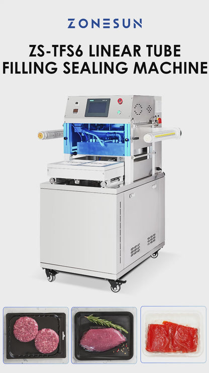 Zonesun ZS-VSP4 Vacuum Skin Packaging Machine for Food