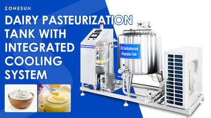 Zonesun ZS-PRT100L Pasteurization & Refrigeration Tank Video
