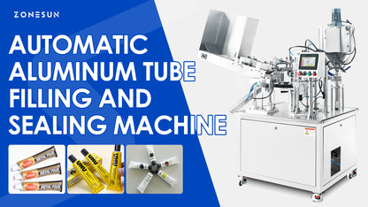 ZONESUN ZS-FS009A Aluminum Tube Filling and Sealing Machine for Cream and Ointment