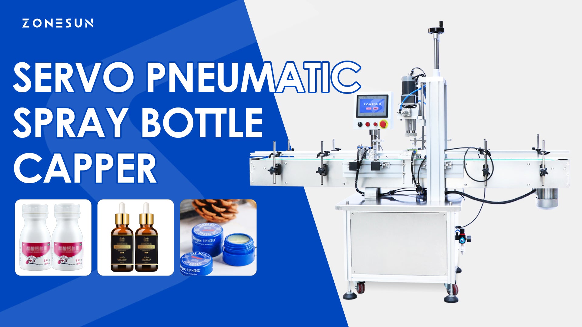 ZONESUN ZS-XG16 Automatic Bottle Capping Machine