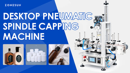 ZONESUN ZS-XG1870 Pneumatic Desktop Automatic Capping Machine