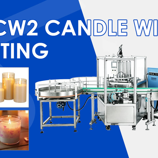 ZONESUN ZS-ACW2 Automatic Candle Wick Inserting Machine for High Efficiency Candle Manufacturing