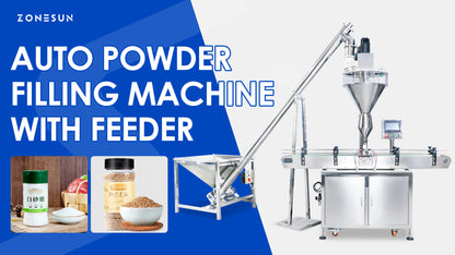 ZONESUN ZS-FM2A Automatic Powder Filling Machine with Auger Feeder