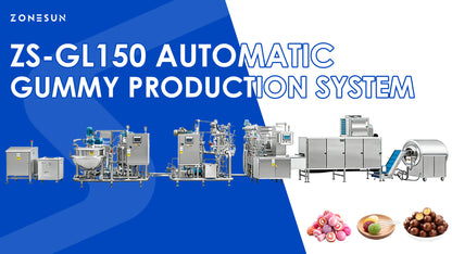 Zonesun ZS-GL150 Gummy Candy Production Line Cooking & Cooling System