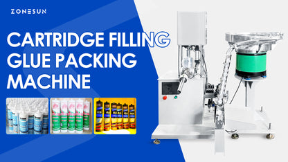 ZONESUN ZS-TGFC1 Caulking Silicone Sealant Filling and Sealing Machine Automatic Cartridge Packing Machine