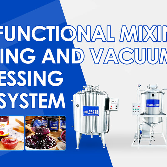 Advanced Tech: ZONESUN ZS-MB300L3 Triple-Tank Vacuum Evaporation & Mixing System for Thick Sauces