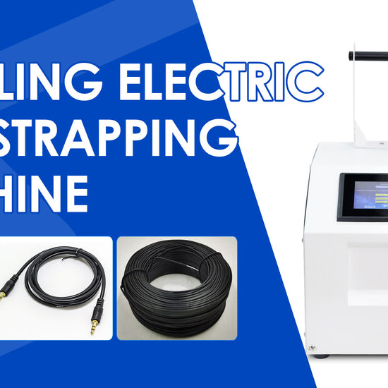ZONESUN ZS-WTKZ3 Automatic Electric Wire Strapping Machine for Food Bags and Power Cords