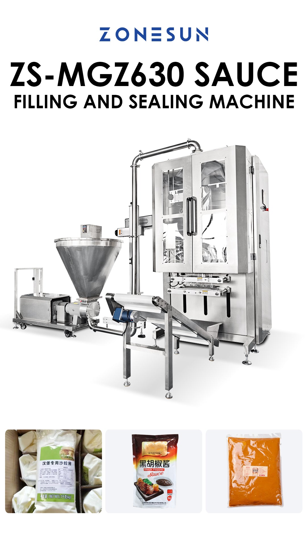 Automatic Sauce Filling Machine 