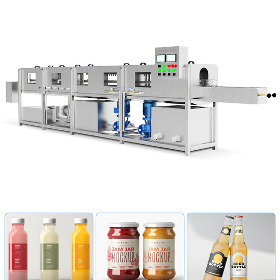 ZONESUN ZS-PM2 Tunnel Pasteurizer Machine for Bottled and Canned Beverage Sterilization