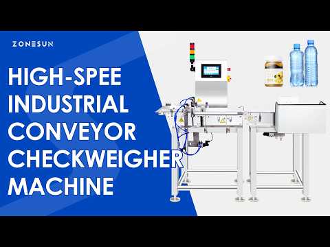 ZONESUN ZS-MD210 Industrial Check Weigher Machine Inline Checkweigher