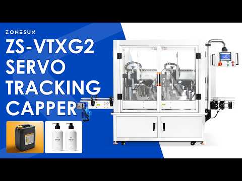 Zonesun ZS-VTXG2 Dual-Head Continuous Motion Capping Machine