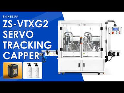 Zonesun ZS-VTXG2 Dual-Head Continuous Motion Capping Machine
