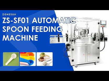 ZONESUN ZS-SF01 Automatic Spoon Feeding Machine for Milk Powder and Nutritional Powder Packaging