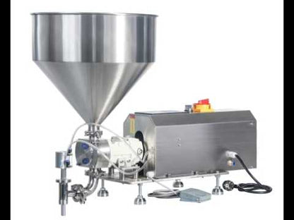 ZONESUN ZS-RPGT900 Semi-Automatic Rotor Pump Paste Liquid Filling Machine