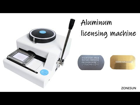 Zonesun Dog Tag Stamping Machine – Zonesun Auto Pack Zonesun