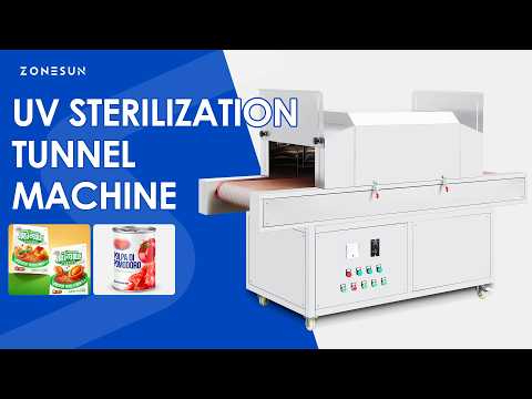 ZONESUN ZS-UVS2 UV Sterilization Tunnel for Industrial Disinfection
