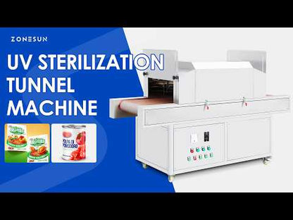 ZONESUN ZS-UVS2 UV Sterilization Tunnel for Industrial Disinfection