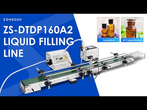 ZONESUN ZS-DTYT160A2 Automatic Liquid Filling Conveyor System for Small Batch Production
