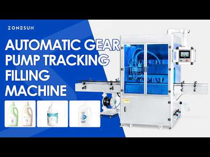 ZONESUN ZS-VTGF2 Servo Gear Pump Viscous Liquid Tracking Filler
