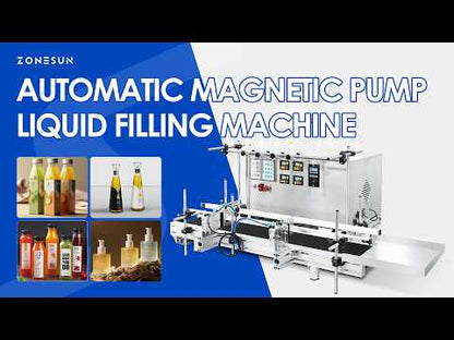 ZONESUN ZS-DTMP4 Automatic Magnetic Pump Liquid Filler