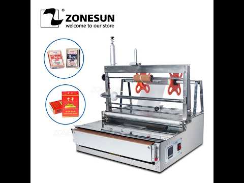 ZONESUN ZS-ACW88 Desktop BOPP Film Wrapping Machine for Small Boxes