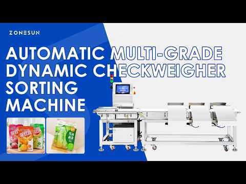 ZONESUN ZS-MD210-6: High-Speed Multi-Grade Dynamic Checkweigher for Automatic Weight Sorting