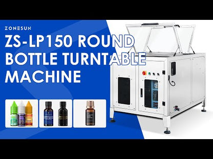 ZONESUN ZS-LP150 Automatic Round Bottle Turntable Machine for Lines