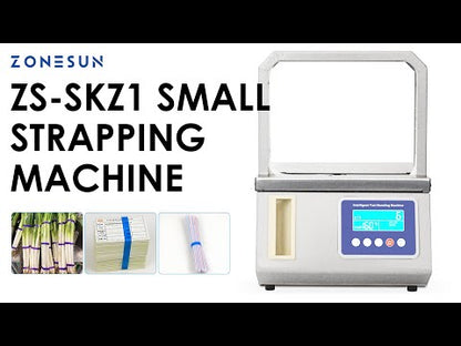 ZONESUN ZS-SKZ1 High-Speed OPP/Paper Banding Machine for Food, Boxes, and More