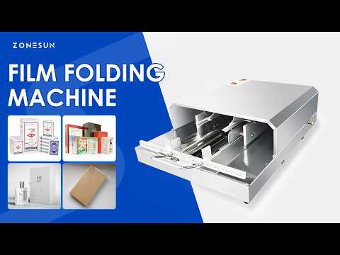 ZONESUN ZS-A3DP1 and ZS-A3DP88: 2-Side Cellophane Box Overwrapping & Heat Sealing Machine 