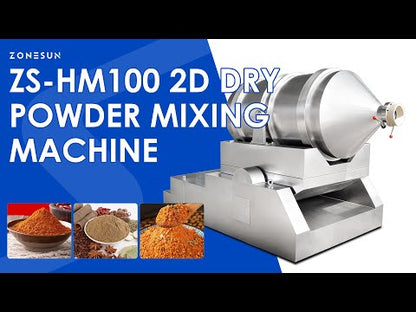ZONESUN ZS-HM100 Two-Dimensional Motion Mixer for Sensitive Dry Powders and Granules